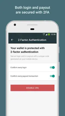 XMR Wallet - store & exchange Monero android App screenshot 1